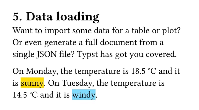 Load real data