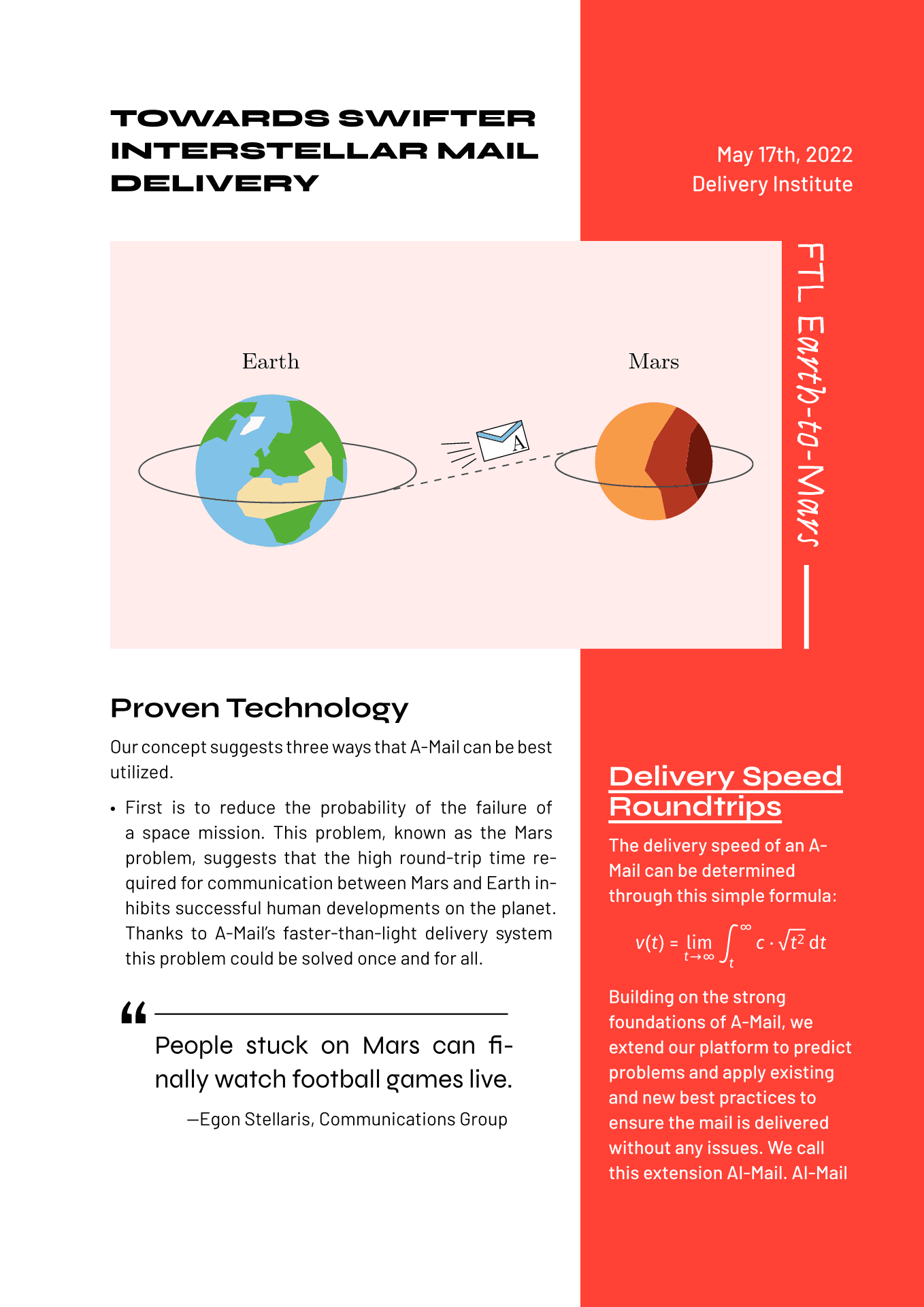 Department newsletter